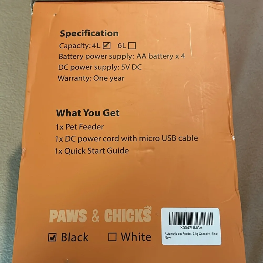 Paws & Chicks Automatic Pet Feeder